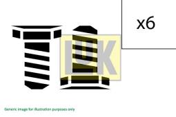 TARCZA SPRZ. /LUK/ PC Transmission 411 0007 10