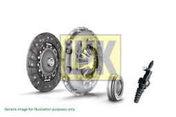 SPRZ.KPL.VW @230 1,6-2,0TDI 05- LUK 623 3094 21