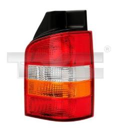 LAMPA /TYŁ/ VW TRANSPORTER T5 /P/ 03- /ZÓŁTY KIER./ TYC 11-0621-01-2