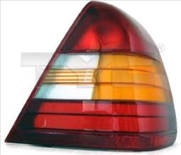 LAMPA /TYŁ/ DB 202 93-95 /L/ /ŻÓŁTY KIER./ /SEDAN/ TYC 11-5192-11-2