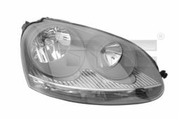 REFLEKTOR VW GOLF V 03- /L/ /H7+H7/ /SZARA OBUDOWA/ TYC 20-0318-05-2
