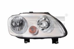 REFLEKTOR VW CADDY 03- /L/ /H1+H7/      /SREBRNY/ TYC 20-0760-05-2