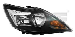 REFLEKTOR FORD FOCUS 08- /L/ H1/H7 /CZARNY/SREBRNY/ +SILNICZEK TYC 20-11484-15-2