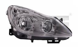 REFLEKTOR OPEL CORSA 06- /P/ TYC 20-1153-15-2