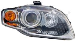 REFLEKTOR AUDI A4 04-07 /P/ /D1S+H7/    /XENON/ TYC 20-11427-05-2