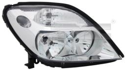 REFLEKTOR RENAULT SCENIC 99- /P/ /CHROM/ TYC 20-5973-05-2