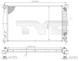 CHŁODNICA /TYC/ TYC 702-0022