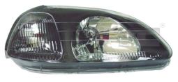 REFLEKTOR HONDA CIVIC 96- /KPL.L+P/ 3-D/4-D /REG.ELEK.S-SYETEM/ /CZARNY/ /TUNING!!!/ TYC 20-3183-51-20