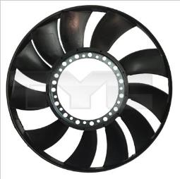 WENTYLATOR CHŁODNICY AUDI A4  95-01 2,5TDI /358 MM/ 802-0055-2