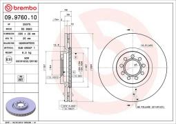 TARCZA HAM./PRZ/ IVECO III 06- @290X28 DELPHI 09.9760.10