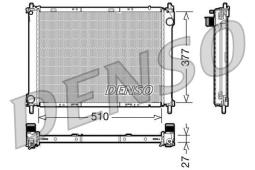 CHŁODNICA NISSAN MICRA 1.5 DCI 05- DENSO DRM46022