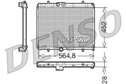 CHŁODNICA /DENSO/ DENSO DRM21057