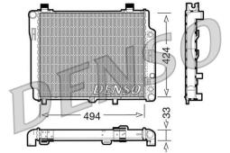 CHŁODNICA /DENSO/ DENSO DRM17075