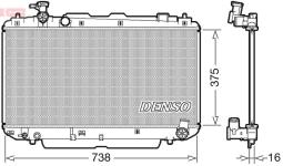 CHŁODNICA TOYOTA RAV 4 II  2.0 VVTi 4WD00- DENSO DRM50083