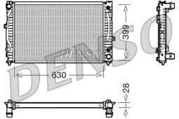 CHŁODNICA /DENSO/ DENSO DRM02031