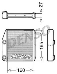 NAGRZEWNICA /DENSO/ DENSO DRR09075