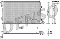 CHŁODNICA /DENSO/ DENSO DRM32019