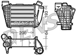 INTERCOOLER /DENSO/ DENSO DIT02004