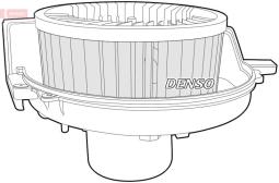 WENTYLATOR NAGRZEWNICY VAG FOX ,POLO  1 .2 TFSI 10- DENSO DEA27001
