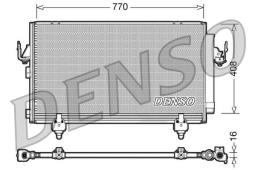 CHŁODNICA KLIM. /DENSO/ DENSO DCN50031
