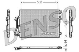CHŁODNICA KLIM. /DENSO/ DENSO DCN37001