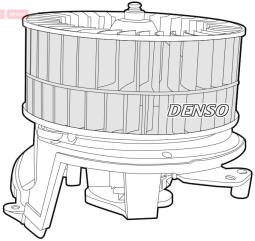 WENTYLATOR NAGRZEWNICY DB C-CLASS(W202) ,SLK(R170)  C 180 T  96- DENSO DEA17004