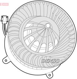 WENTYLATOR NAGRZEWNICY DB E-CLASS (W211 ) E 200 Kompressor  02- DENSO DEA17012