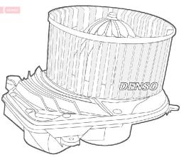 WENTYLATOR NAGRZEWNICY VAG PASSAT,A4,SU PERB 1.6 94- DENSO DEA02003