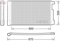 CHŁODNICA KLIM. /DENSO/ DENSO DCN01004