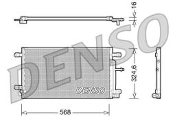 CHŁODNICA KLIM. /DENSO/ DENSO DCN02020