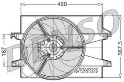 WENTYLATOR CHŁODNICY /DENSO/ DENSO DER10002