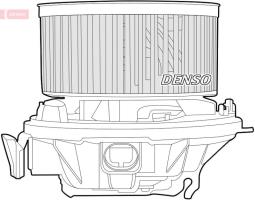 WENTYLATOR NAGRZEWNICY CITROEN C5 I  1. 8 16V  01- DENSO DEA07010