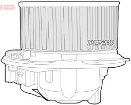 WENTYLATOR NAGRZEWNICY VW GOLF V 1.2 TS I 10- DENSO DEA32003