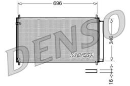 CHŁODNICA KLIM. /DENSO/ DENSO DCN50022