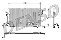 CHŁODNICA KLIM. /DENSO/ DENSO DCN21010