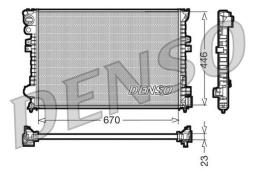 CHŁODNICA /DENSO/ DENSO DRM07055