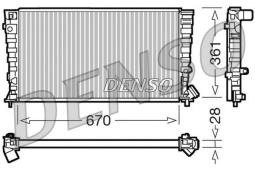CHŁODNICA /DENSO/ DENSO DRM07030