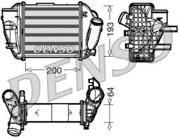 INTERCOOLER /DENSO/ DENSO DIT02005