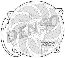 WENTYLATOR CHŁODNICY /DENSO/ DENSO DER07007