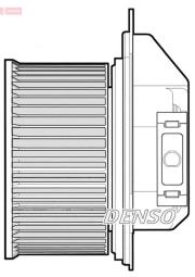 WENTYLATOR NAGRZEWNICY /DENSO/ DENSO DEA01001