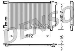 CHŁODNICA KLIM. /DENSO/ DENSO DCN01010