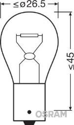 ŻARÓWKA 12V PY21W 12V 21W BAU15s DIADE OSRAM OSR 7507 LDA-02B