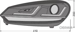 LAMPY /PRZ/ VW GOLF 08- GTI LEDRIVING   XENARC OSR LEDHL102-GTI