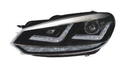 LAMPY /PRZ/ VW GOLF 08- CHROME LEDRIVINGXENARC OSR LEDHL102-CM