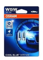 ŻARÓWKA 12V W5W 12V 5W W2,1x9,5d COOLBLUE INTENSE OSRAM OSR 2825 HCBI-02B