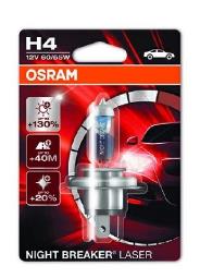 ŻARÓWKA H4 12V NIGHT BREAKER LASER +130%/BLISTER/ OSRAM OSR 64193NBL-01B