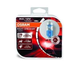 ŻARÓWKA H4 12V NIGHT BREAKER LASER +130%/DUOBOX/ OSRAM OSR 64193NBL-HCB