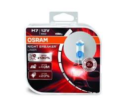 ŻARÓWKA H7 12V NIGHT BREAKER LASER +130%/DUOBOX/ OSRAM OSR 64210NBL-HCB