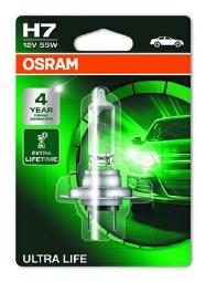 ŻARÓWKA 12V H7 55W PX26d ULTRA LIFE ( OSRAM OSR 64210 ULT-01B