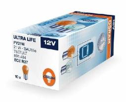 ŻARÓWKA 12V PY21W 12V 21W BAU15s ULTR OSRAM OSR 7507 ULT